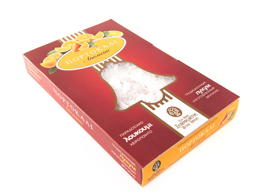 Λουκούμι πορτοκάλι μεγάλο κουτί - Image 2