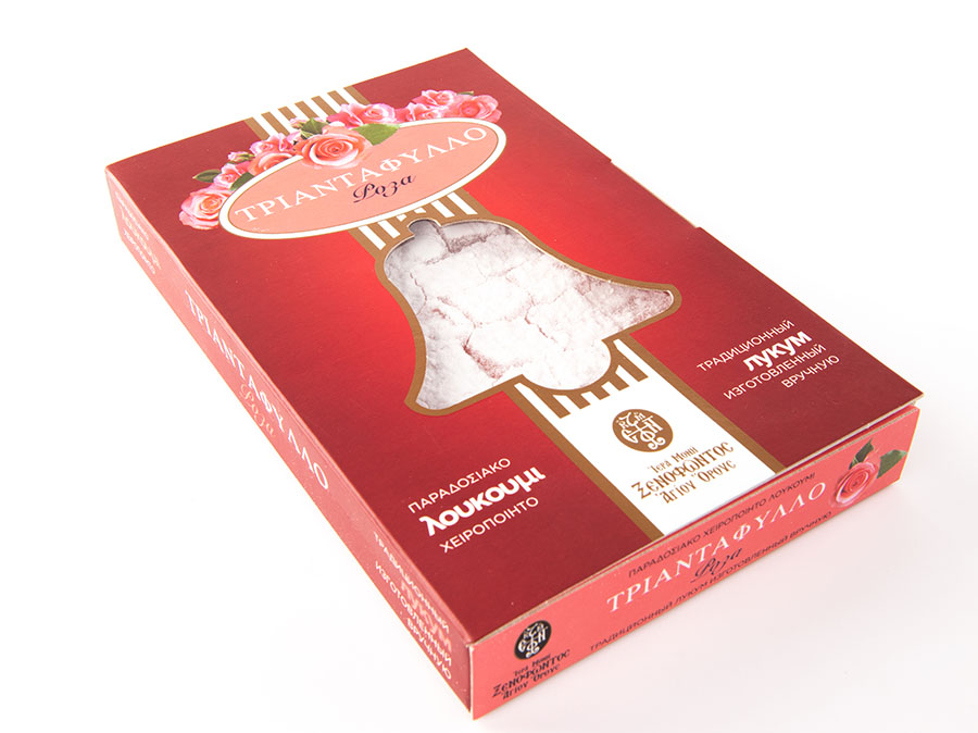 Λουκούμι τριαντάφυλλο μεγάλο κουτί - Image 2