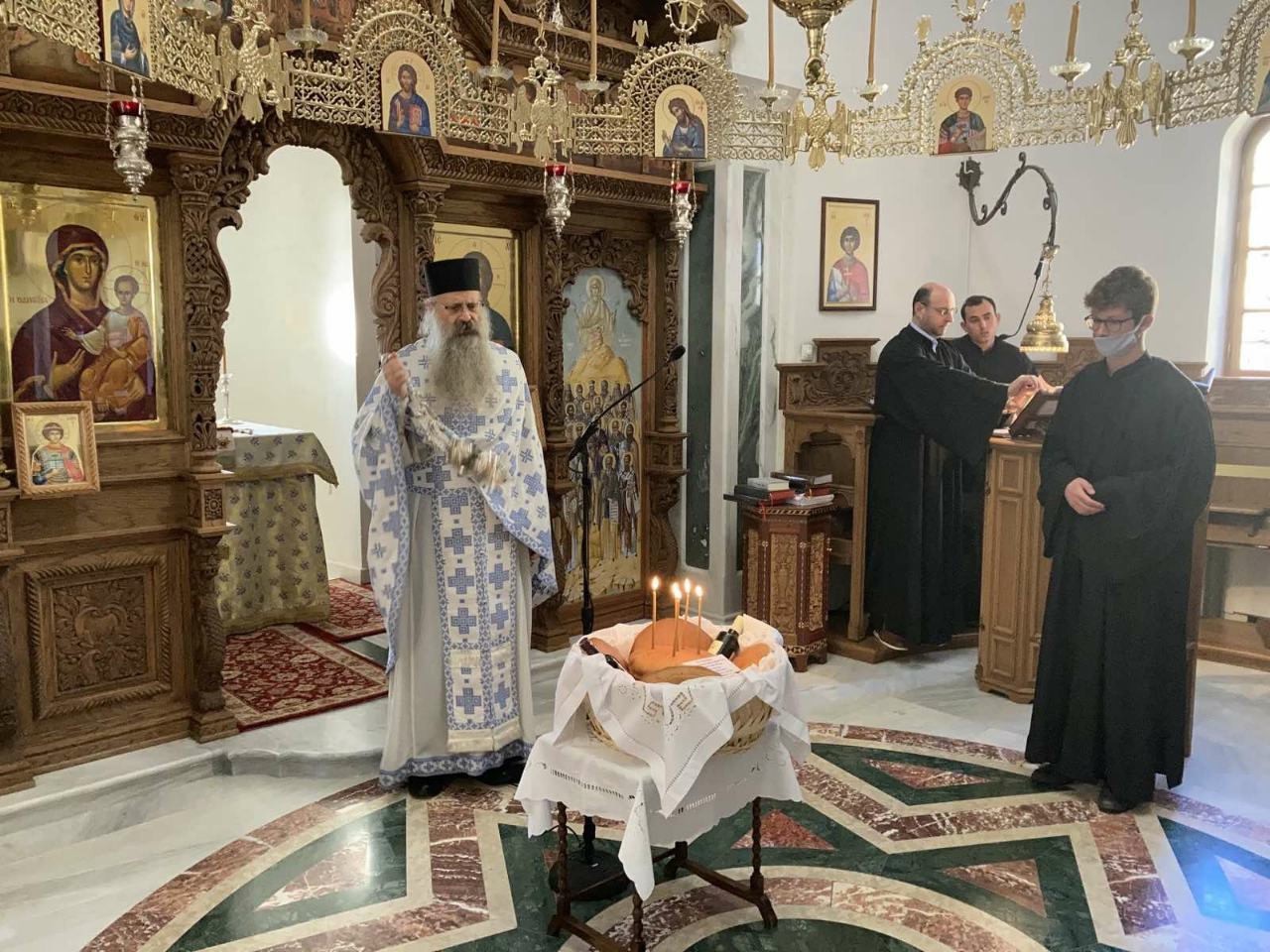 19.01.2021 Ἀγρυπνία Θεοφανείων 2021, ΙΕΡΑ ΜΟΝΗ ΞΕΝΟΦΩΝΤΟΣ